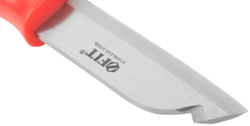 Нож изолированный 1000 В, нерж.сталь, 190 мм, лезвие 68 мм, прорезин.ручка