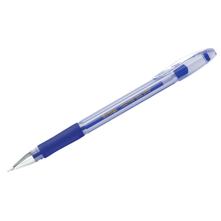 Ручка гелевая Berlingo "Techno-Gel Grip" синяя, 0,5 мм, грип