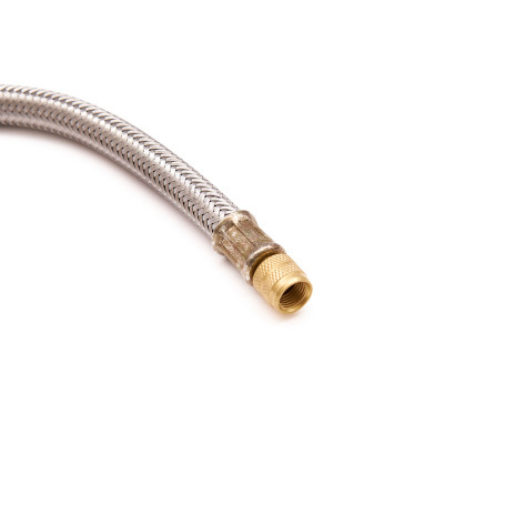 Rubber extension cord in meth. braid EX-200M