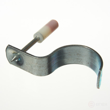 Pyroxylin mounting nails PA32-32K (nail-bracket 32 mm, red, 60 pcs/pack) FEDAST