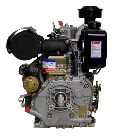 Lifan Diesel 192FD engine, 25mm shaft, 6 Amp coil