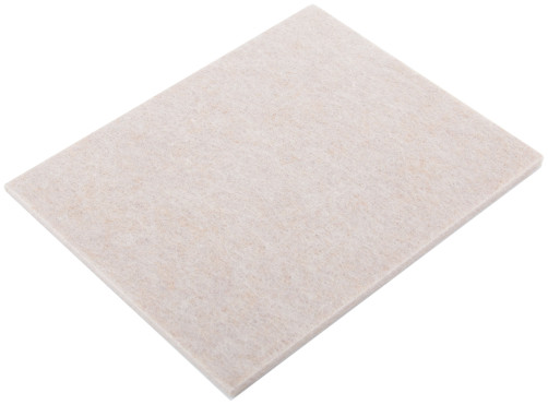 Lining for furniture self-adhesive solid 80 x 100 mm, 1 pc., felt