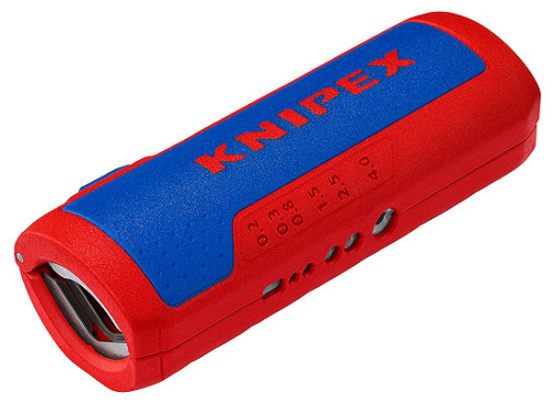 KNIPEX TwistCut труборез-стриппер для гофротрубы Ø 13 - 32 мм, зачистка: 0.2 - 4 мм², L-100 мм, держатель