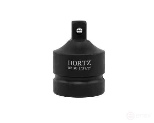 Adapter for impact socket heads 1"x1/2" HORTZ