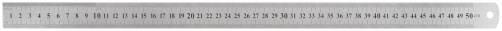 Stainless steel ruler 500x28 mm