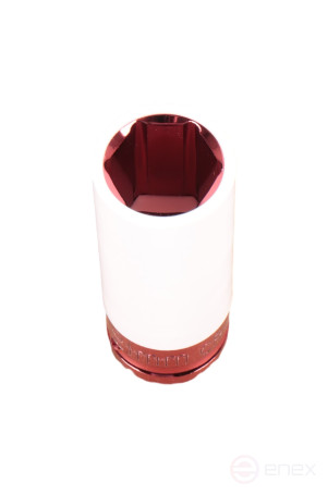 ACG Головка торцевая 1/2" ударная тонкостенная 21 мм (в пластике) LUXOR 1026315