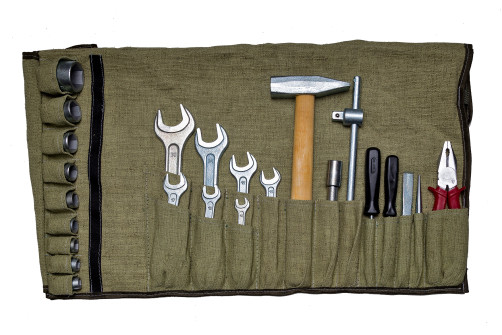 Набор слесарно-шоферского инструмента "Механизатор-1" в сумке, омеднен.