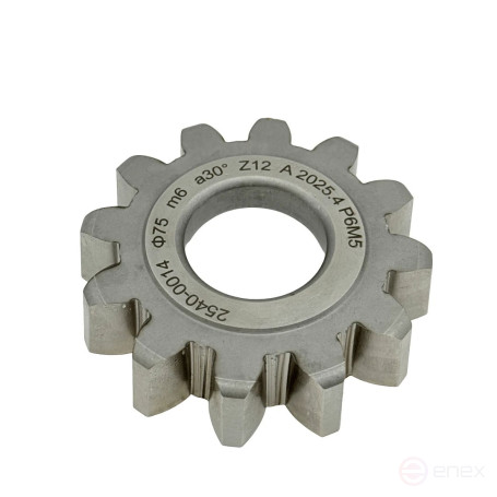 Disk chisel M 6.0, z=12, 30°, D=72 mm, d=31.75 mm (2540-0014) TORNERI T028200