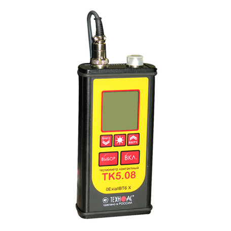 Contact thermometer TK 5 08 explosion-proof complete with a submersible probe for viscous liquids