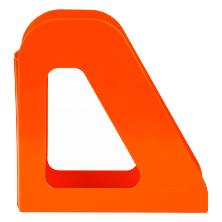 Лоток для бумаг вертикальный СТАММ "Фаворит", оранжевый Mandarin