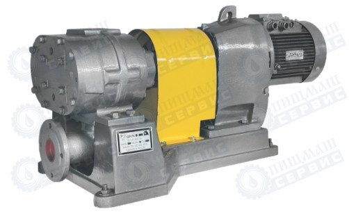 Gear pump SHNK9R with heating jacket