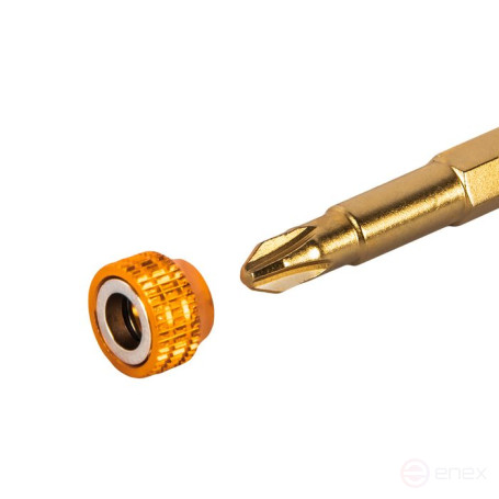 Screwdriver bit PRACTICE "Expert" PH-2 x 50 mm with magnetic ring (1 piece) blister