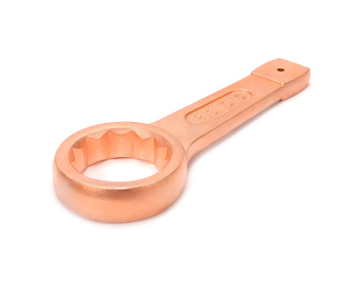 Ключ накидной односторонний ударный 70 мм омеднение SITOMO