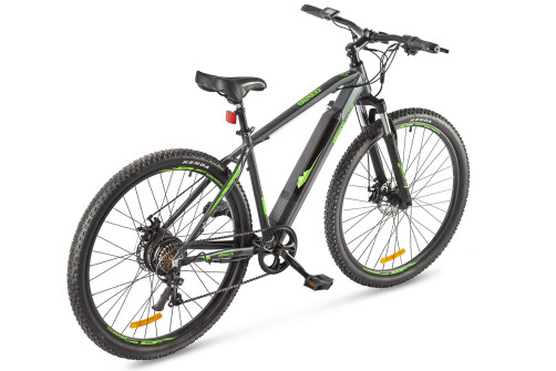 Велогибрид Eltreco Ultra LITE Серо-зеленый-2505