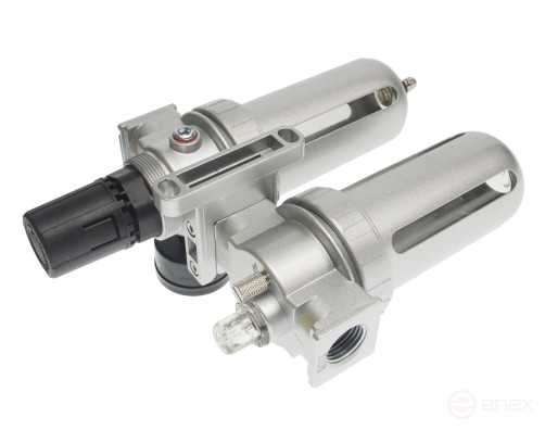 Air treatment unit (lubricator,dehumidifier) 1/2" metal. the switch. 215PSI 3000L/min. 150ml JTC