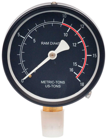 Pressure gauge for hydraulic press 10 t (Avtodor) 43818