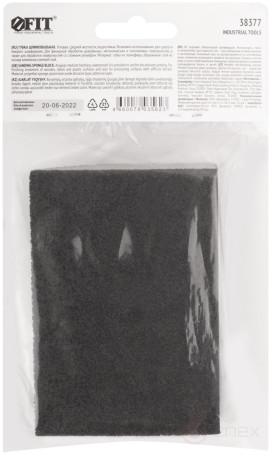 Губка шлифовальная угловая, алюминий-оксидная, 100х70х25 мм, средняя жесткость Р 240