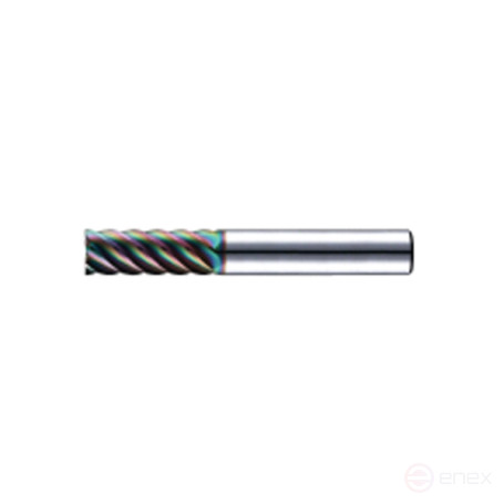High-performance carbide end milling cutter D8x26x70x8 Z6 TiSiN-HP