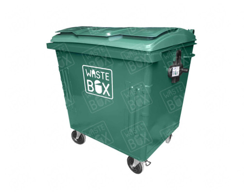 1.1 m3 container with plastic lid