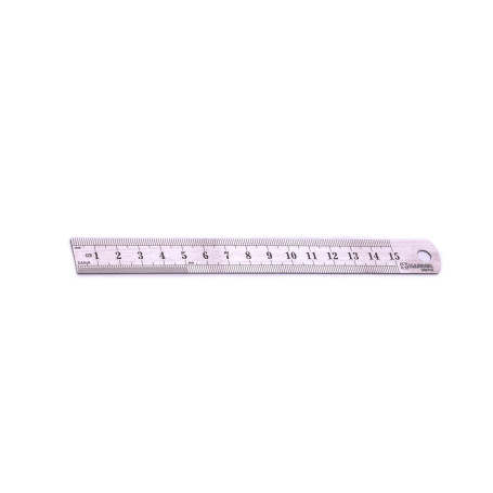 Measuring ruler made of stainless steel, 1000 mm.// HARDEN