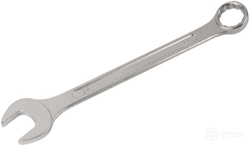 Ключ комбинированный "Хард", хромированное покрытие 24 мм