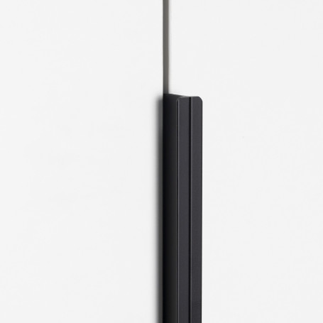 Handle meb. overhead alum. INSIDE 3500 black, AKS