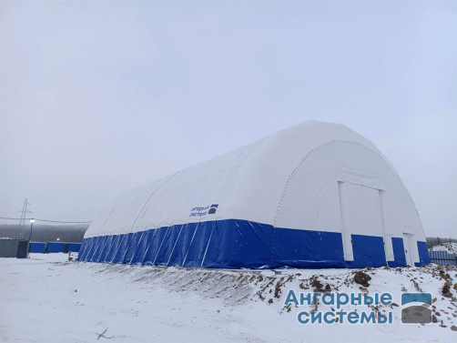 Универсальный пневмокаркасный ПВХ ангар