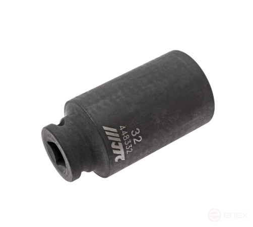 Головка торцевая 1/2" 32мм 12-ти гранная ударная тонкостенная L=82мм JTC