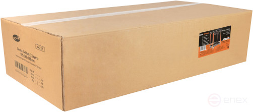 Тележка инструментальная открытая 2 полки (705х360х750 мм) АвтоDело 44222