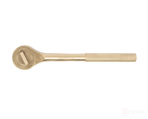 1/2" ratchet wrench with switch intrinsically safe alloy AlCu 120-1004, HORTZ