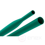 Термоусадочная трубка ЭРА NO-224-429 ТТУ нг-LS 6/3 зелёная в отрезках по 1 м 25 шт