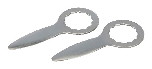 Straight serrated blade 25 mm for BP233, 2 pcs.