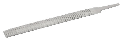 Semicircular furniture rasp without handle 250 mm, personal notch