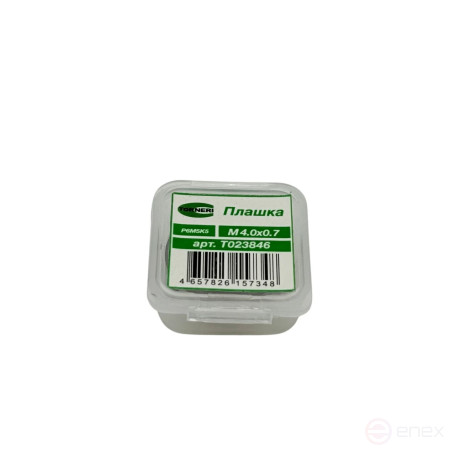 Плашка М 4.0х0.7 Р6М5К5 TORNERI Т023846