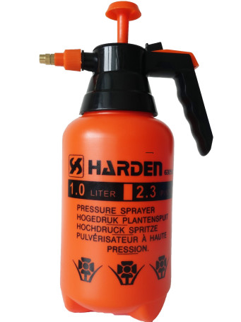 Manual pneumatic sprayer with copper nozzle, 2L// HARDEN