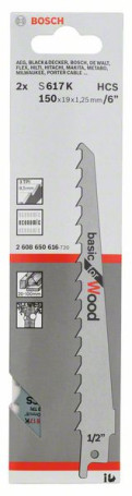 Saw blade S 617 K Basic for Wood, 2608650616