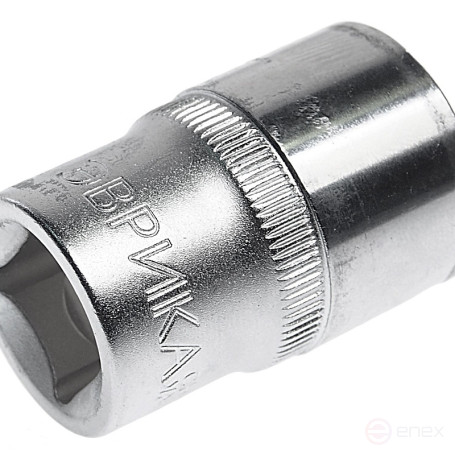 Головка торцевая 19мм 1/2" 12-гранная L=40мм ЭВРИКА ER-91312-12 /1/18