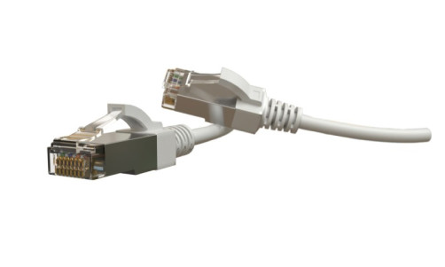 PC-LPT-SFTP-RJ45-RJ45-C6-1M-LSZH-WH Patch Cord S/FTP, Shielded, Category 6 (100% Fluke Component Tested), 28AWG, LSZH, 1m, white