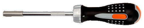 1/4" Reversible screwdriver for bits with hex socket, 125mm