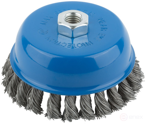 Corkscrew, type "cup", nut M14, steel twisted wire 125 mm