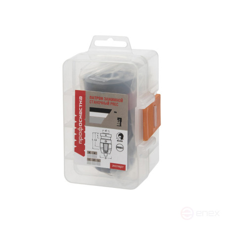 Патрон 197 Эксперт станочный самозаж БЛОК 1-13 мм B16 PREC 0,12 1/20