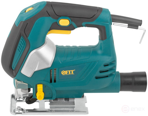 Лобзик 710 Вт; 0-3000 ход/мин; БзП; маятник; 80 мм; 2,1 кг; рез. накл.; коробка