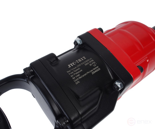 Гайковерт пневматический 1" 3390Нм 3800об/мин. 351л/мин. 90PSI шпиндель 228мм ударный L=612мм JTC