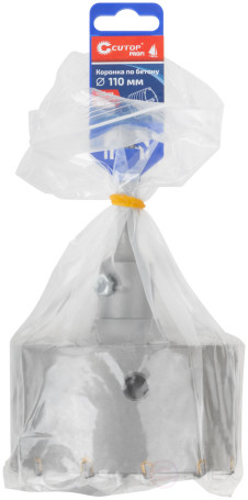 Коронка по бетону SDS Plus, 110 мм, Cutop Profi