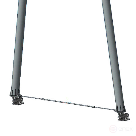 Mounting falling boom (A-shaped) MPS-25T MALIEN