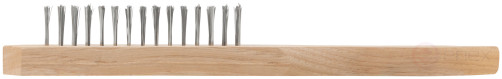 Корщетка ручная, деревянная рукоятка 280 мм, 6-ти рядная