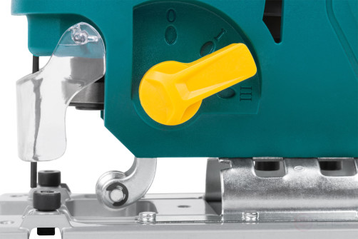 Jigsaw 800 W; 0-3000 stroke/min; BzP; pendulum; 100 mm; 3.15 kg; laser; cut. tilt; box