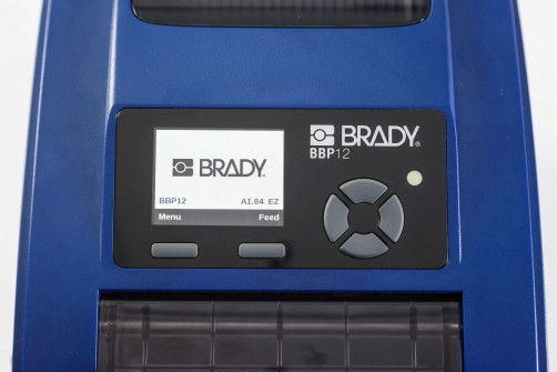 BRADY BBP12-EU-UNWINDER printer with basic BWS software