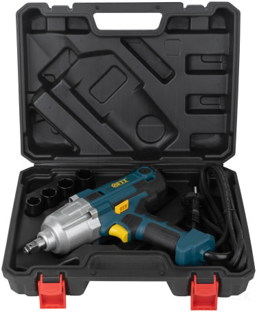 Electric wrench 450 W; 2800 rpm; 4200 rpm; 400 Nm; BS brushes; res. incl.; 2.3 kg ; box