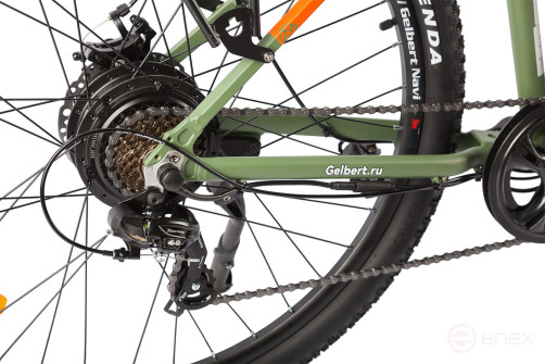 Электровелосипед Gelbert Navi 1 PRO, зеленый